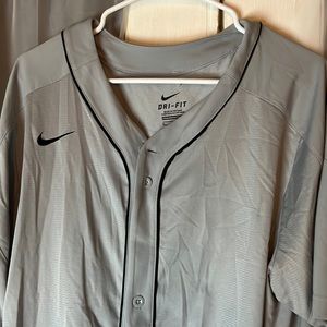 Nike Vapor Dinger Full Button Baseball Jersey Men's XL